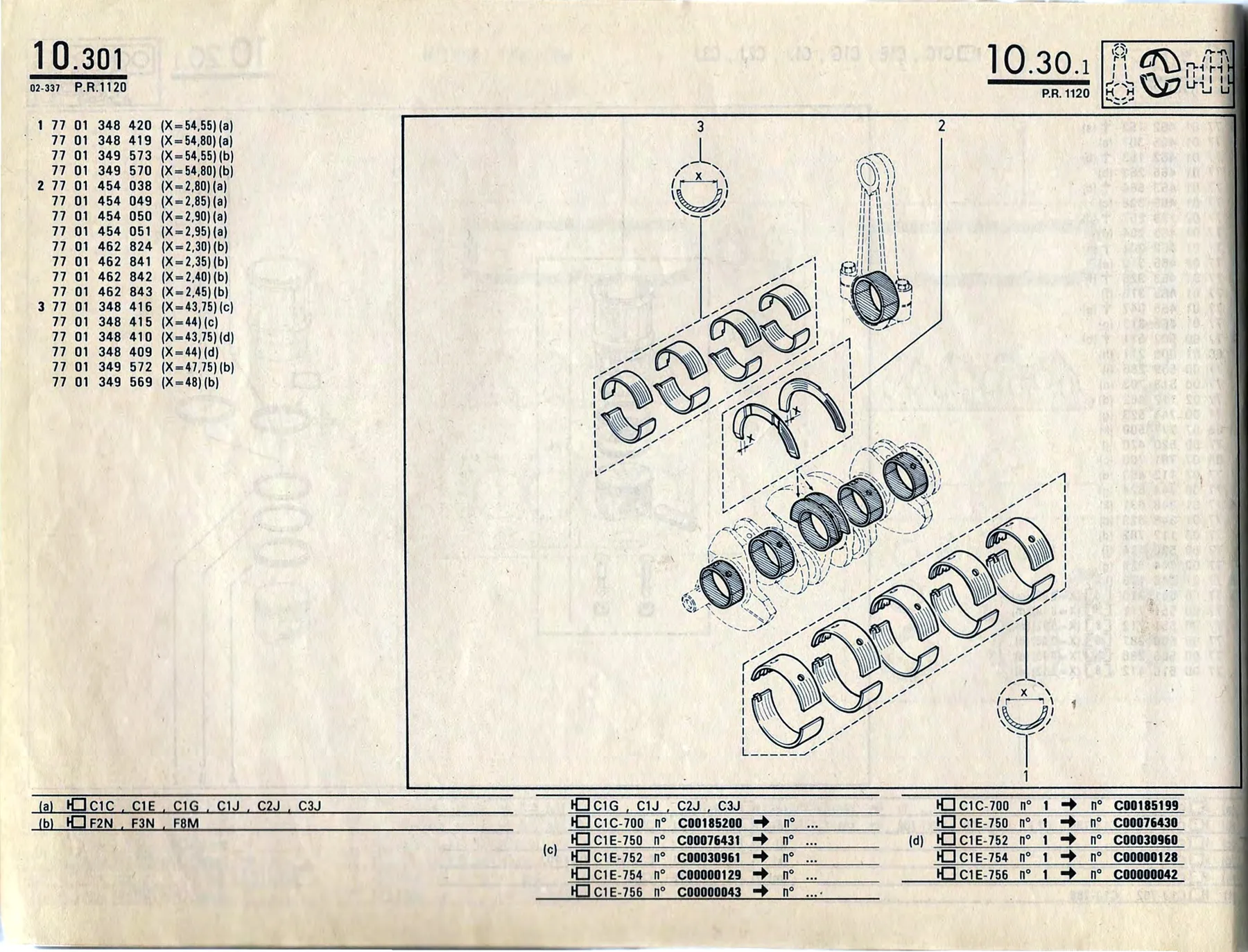 Parts catalogue page 10.30