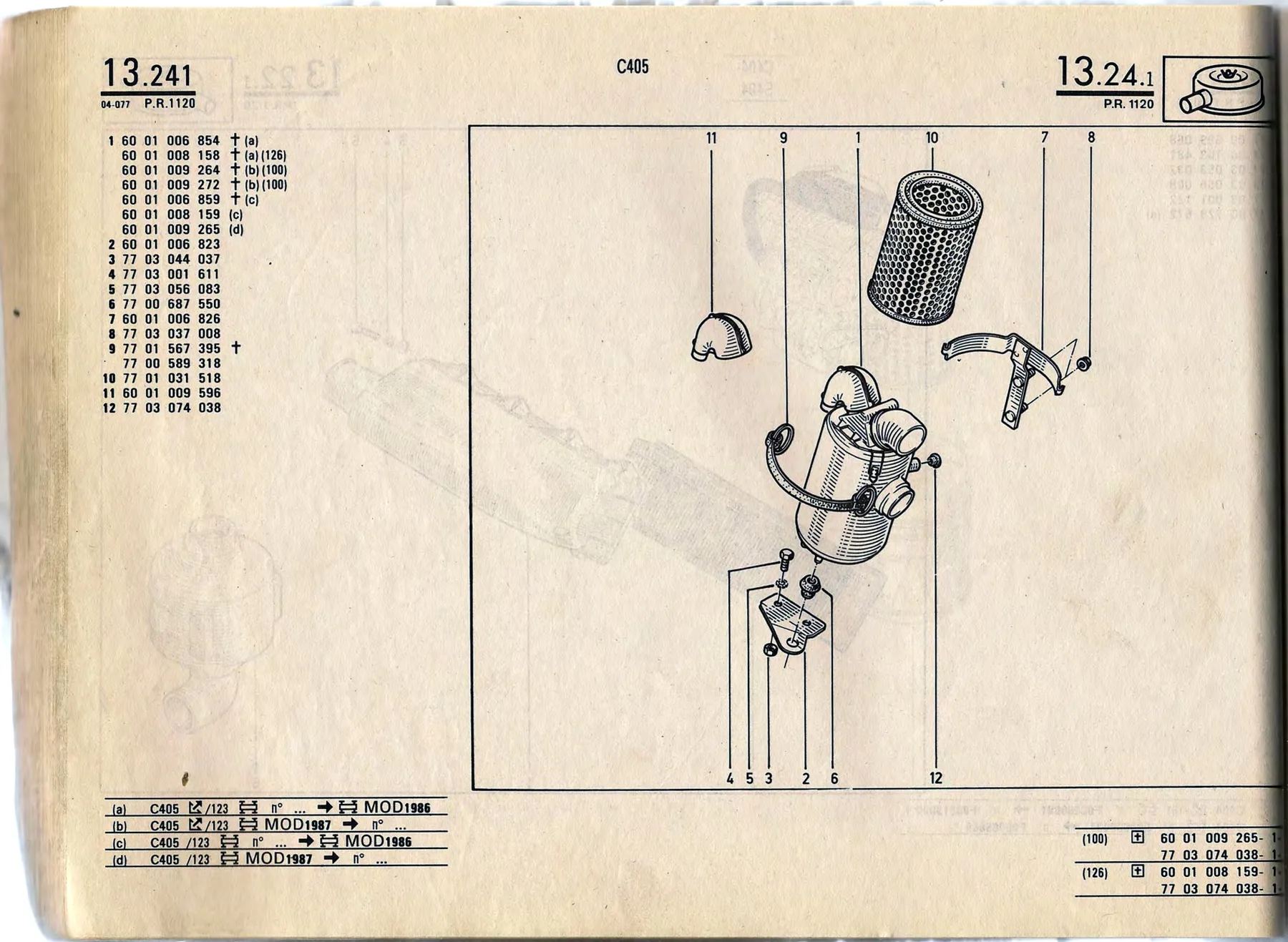 Parts catalogue page 13.24
