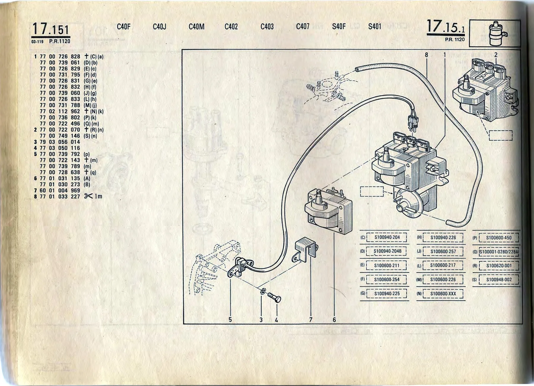 Parts catalogue page 17.15
