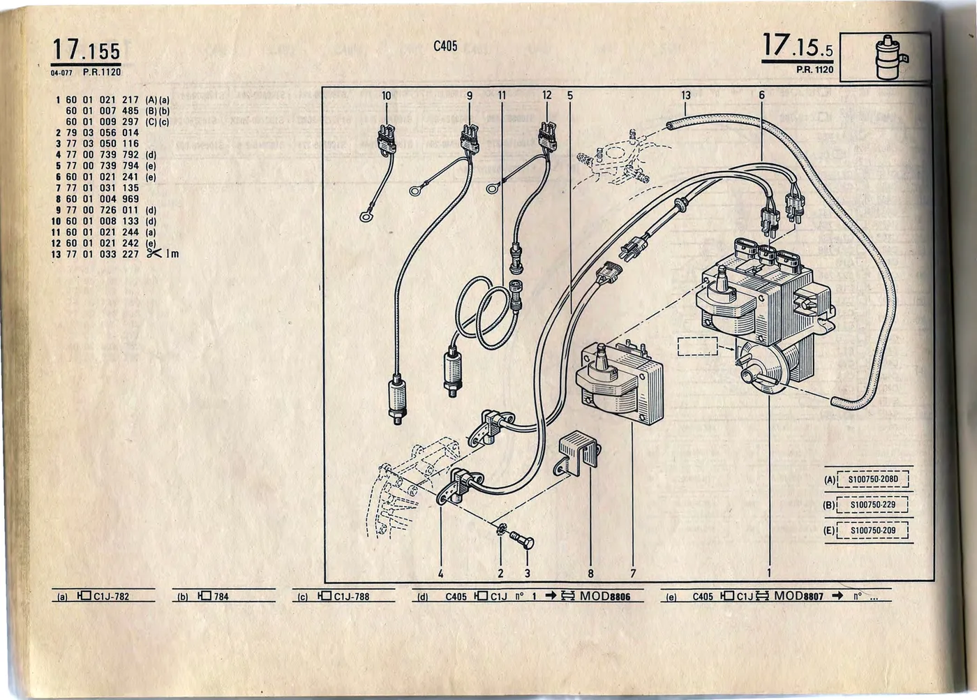 Parts catalogue page 17.15
