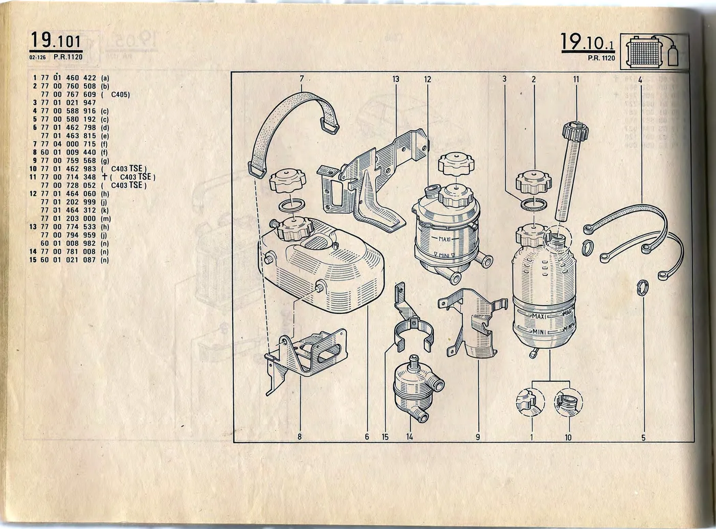 Parts catalogue page 19.10