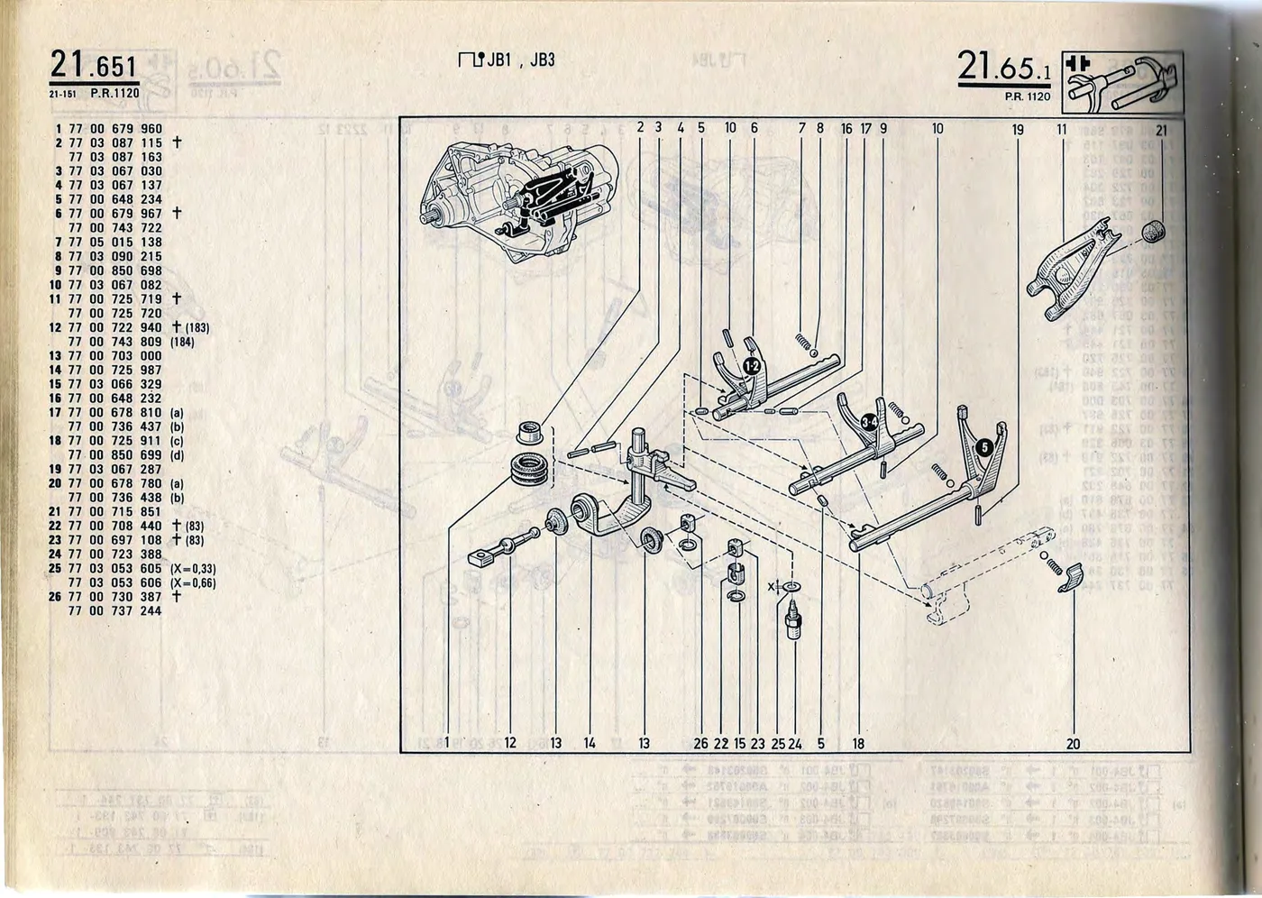 Parts catalogue page 21.65