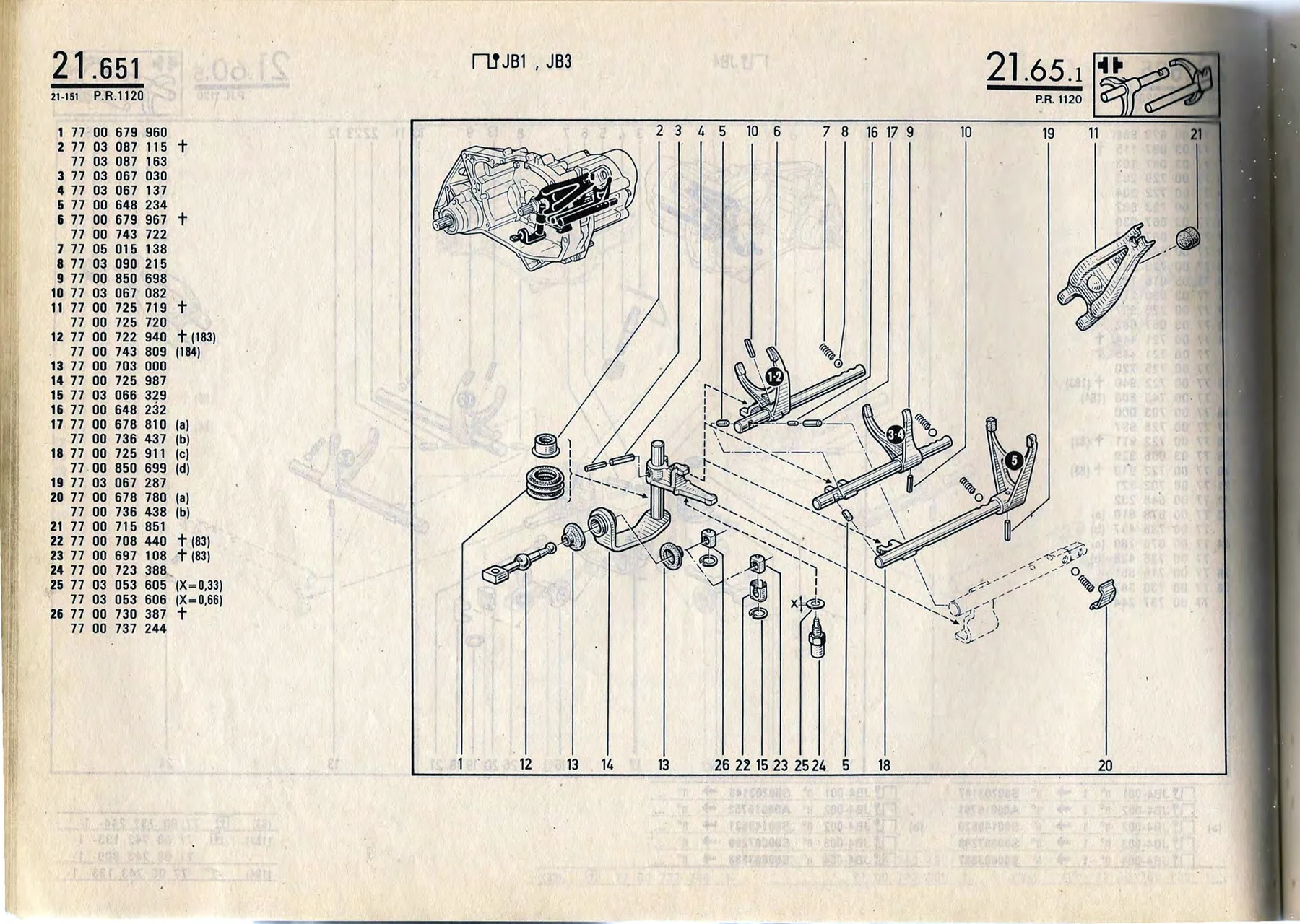 Parts catalogue page 21.65