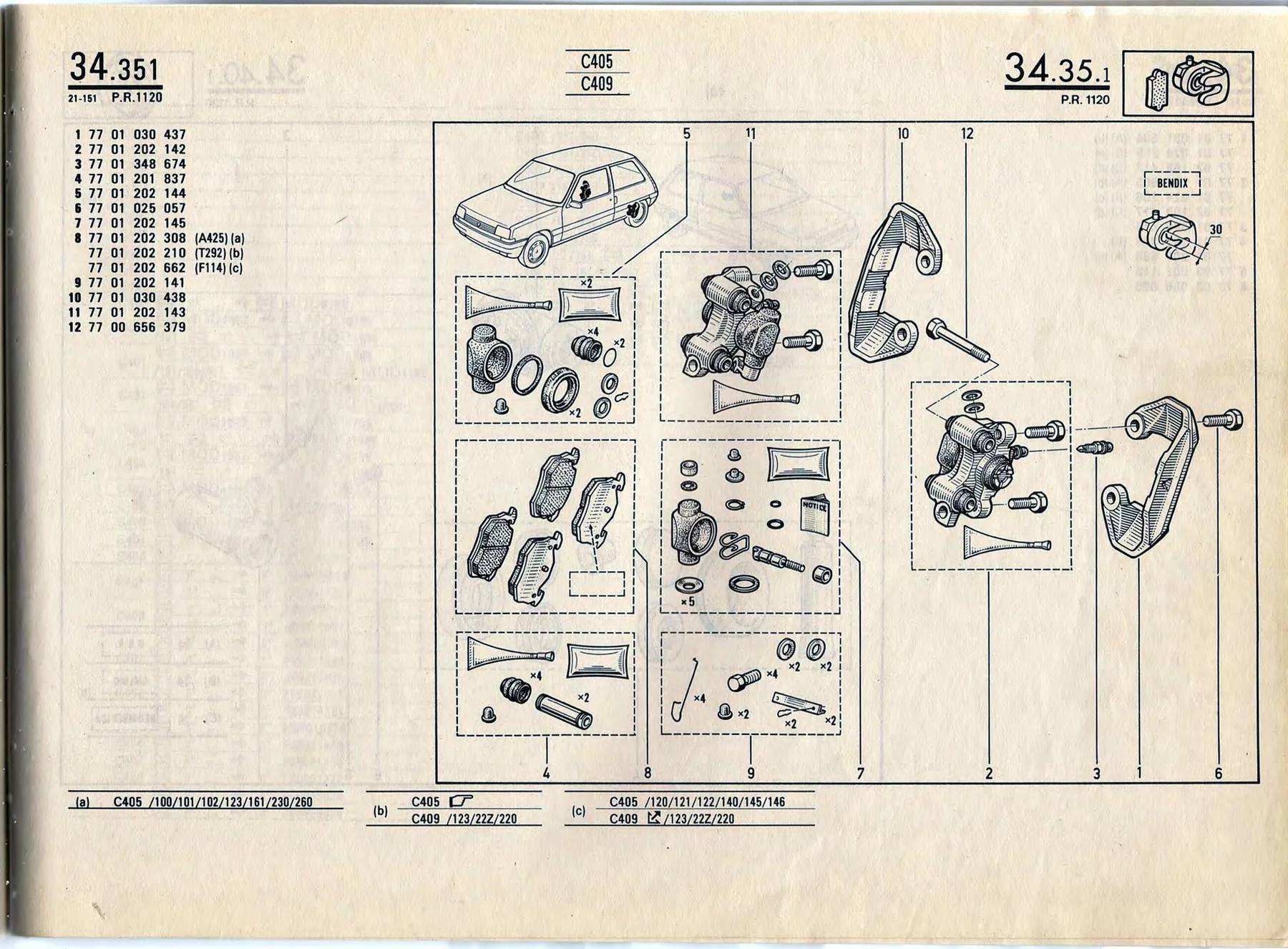 Parts catalogue page 34.35