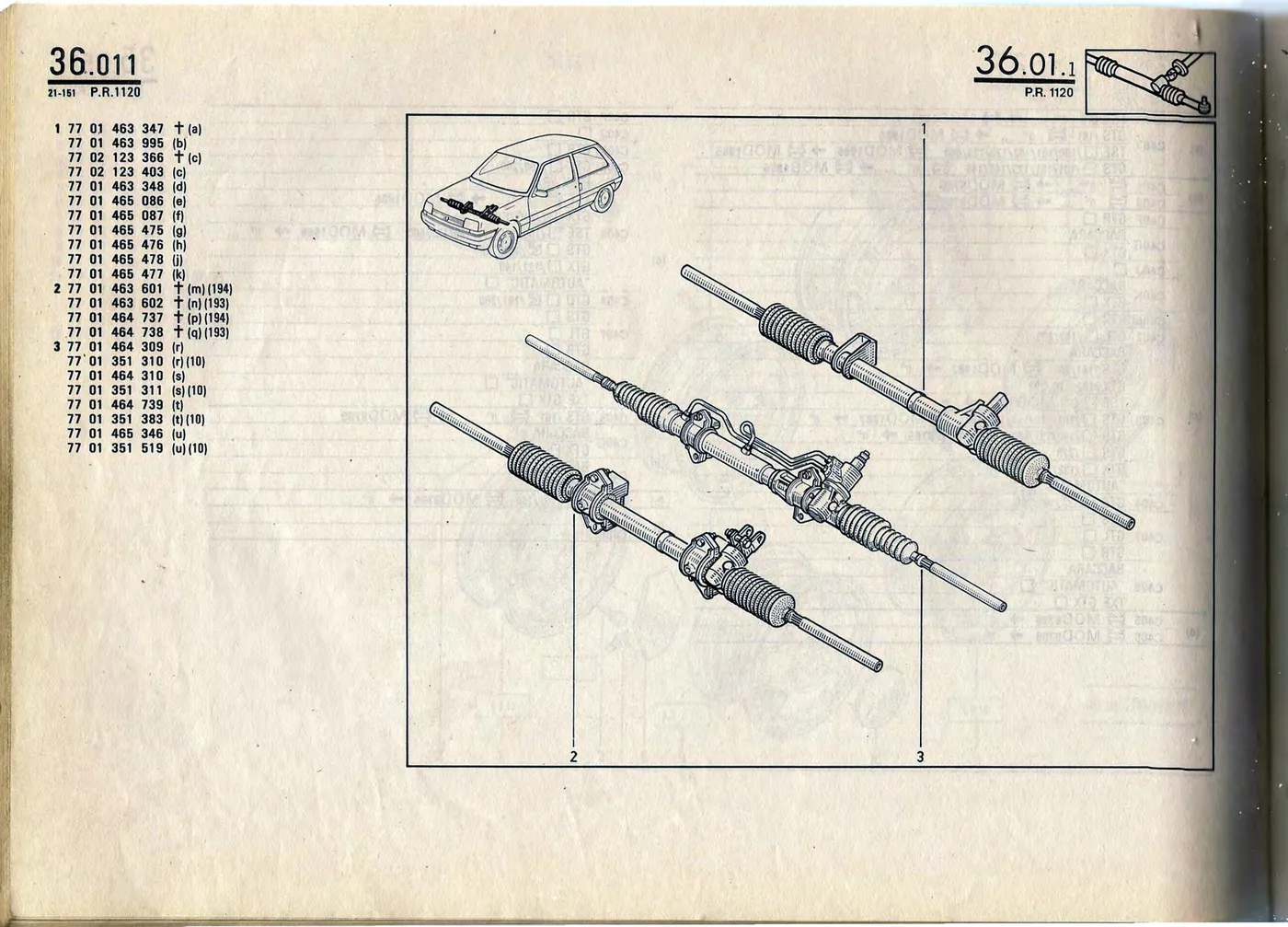 Parts catalogue page 36.01